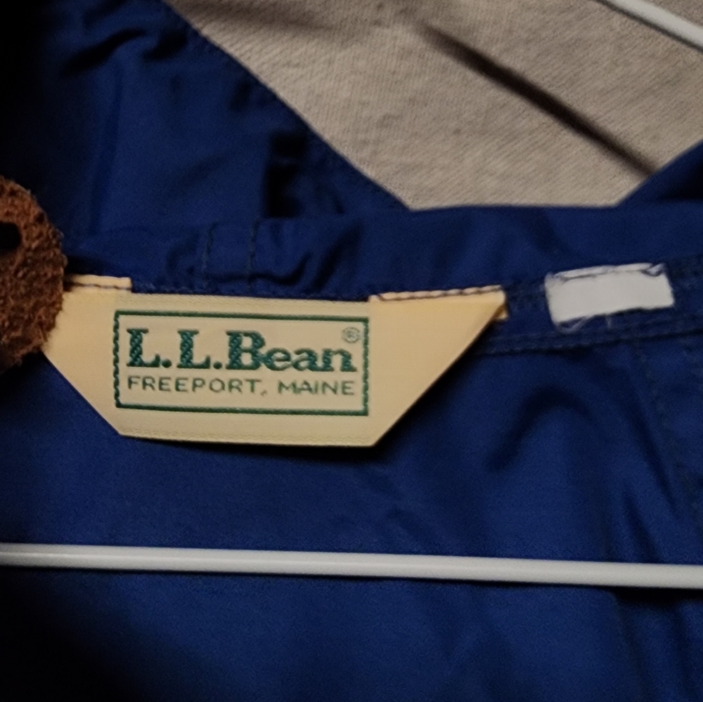 90s L.L Bean Anorak Men's Quarterzip - Made In Usa - Picture 3 of 3